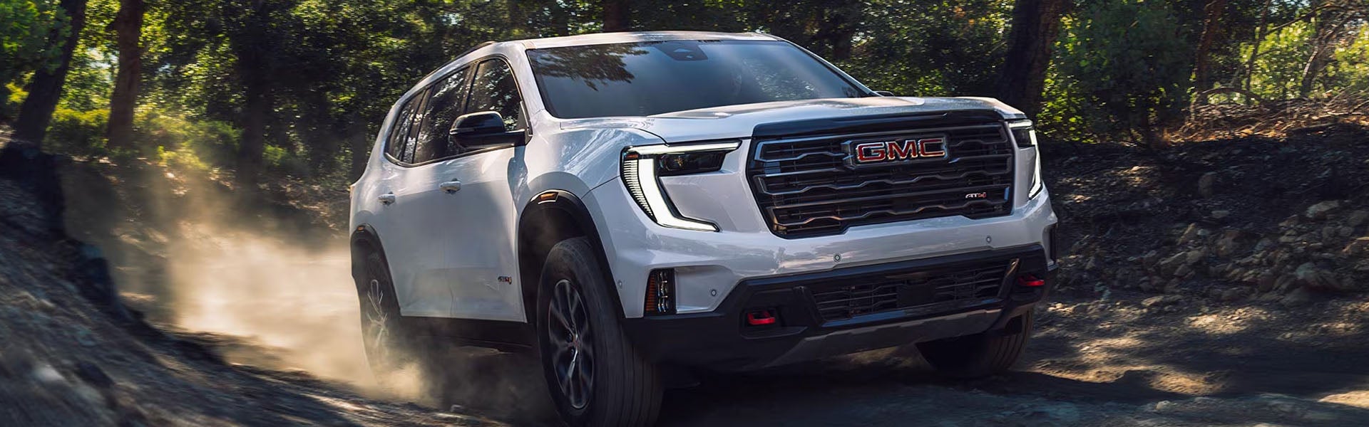 2026 GMC Acadia modern grille and headlights