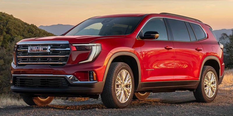 2026 GMC Acadia model trims
