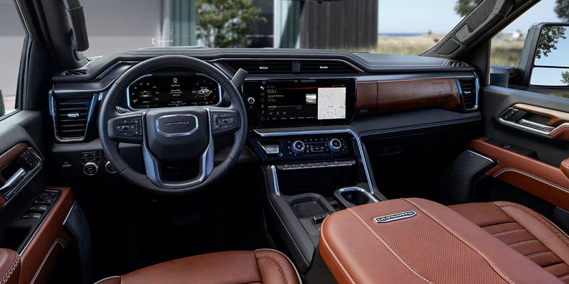 GMC Sierra 2500HD Interior Design