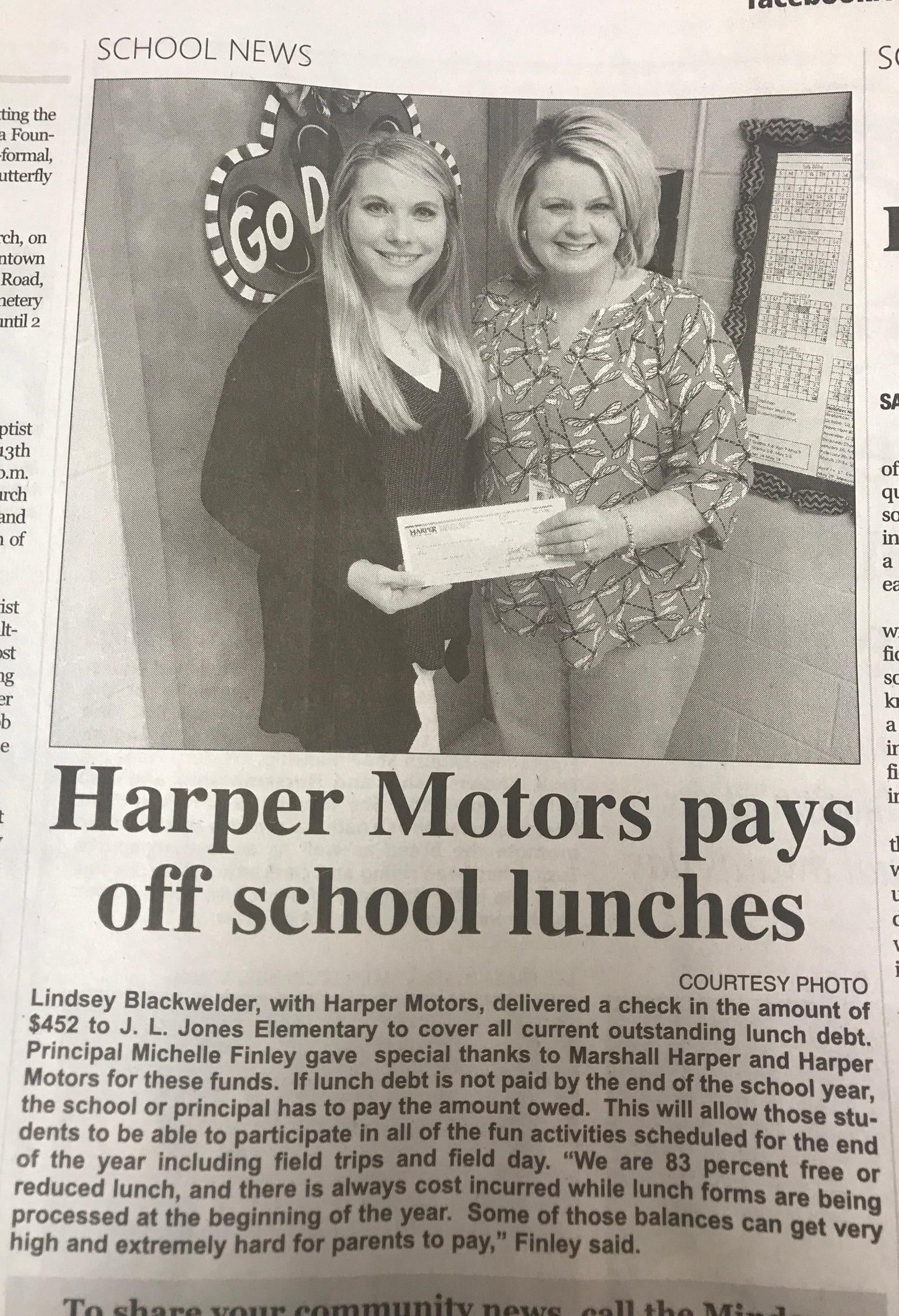 Community Involvement | Harper GMC in Minden LA